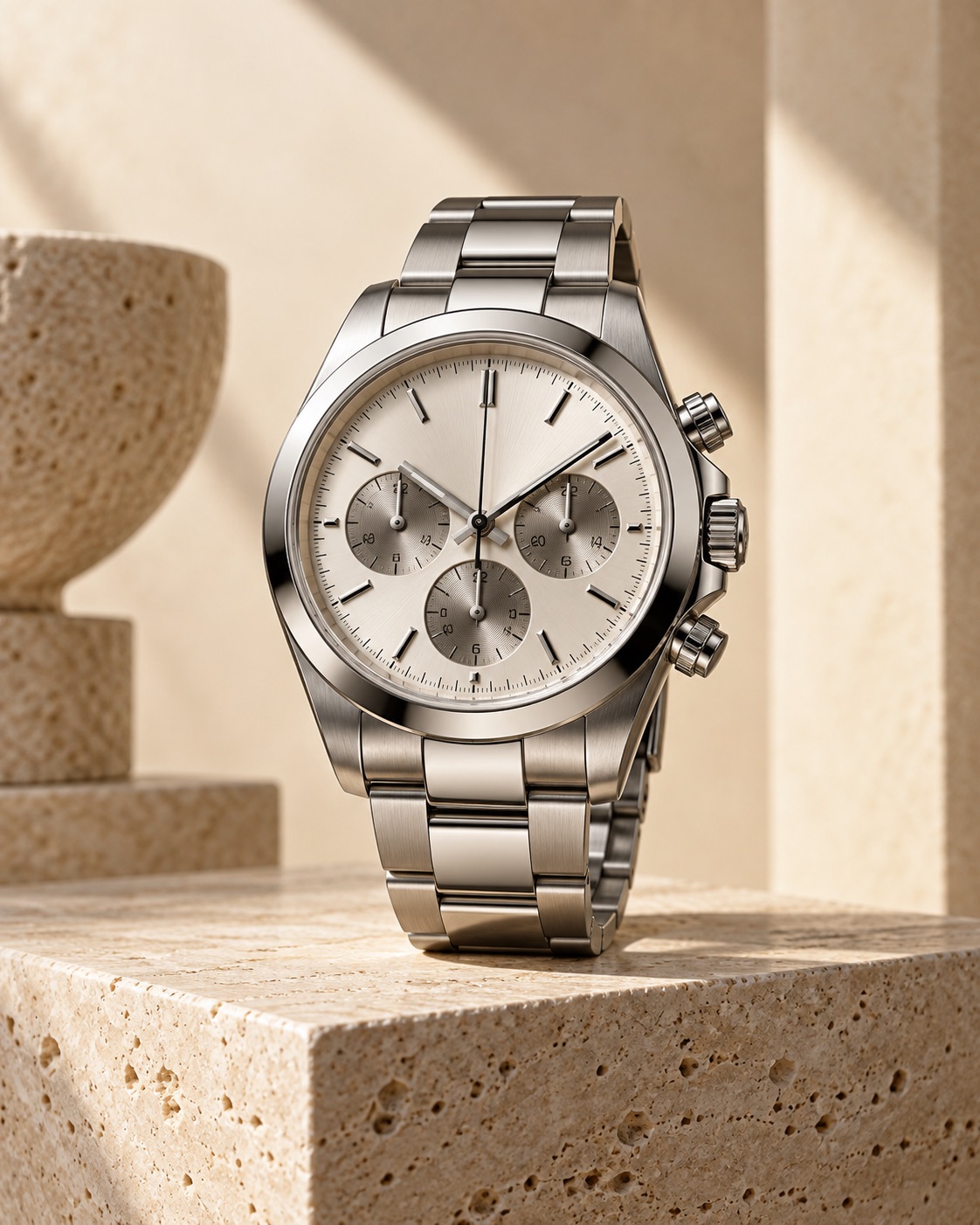Unbranded steel watch